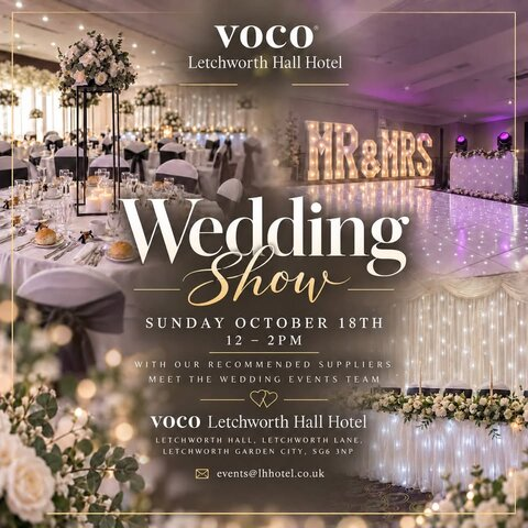 voco Letchworth Hall Hotel – Wedding Show 2026